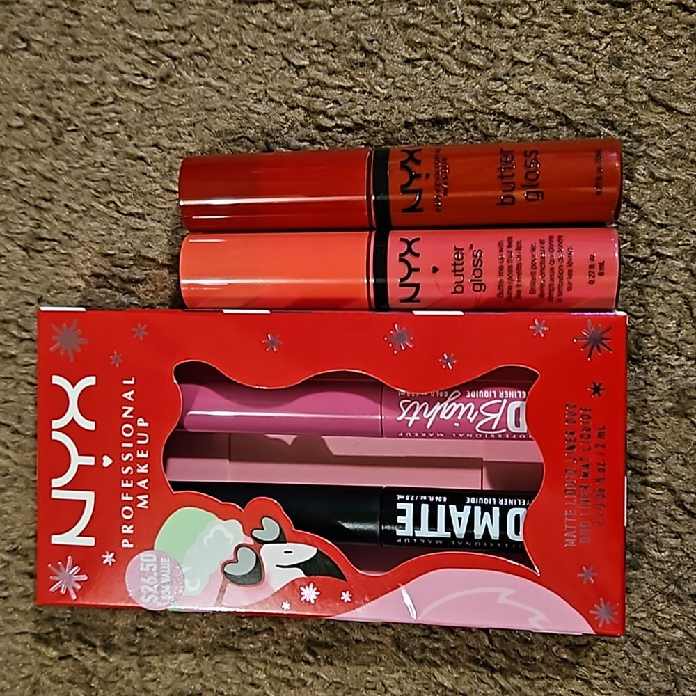 NYX liquid liner & lip gloss set - Picture 1 of 3